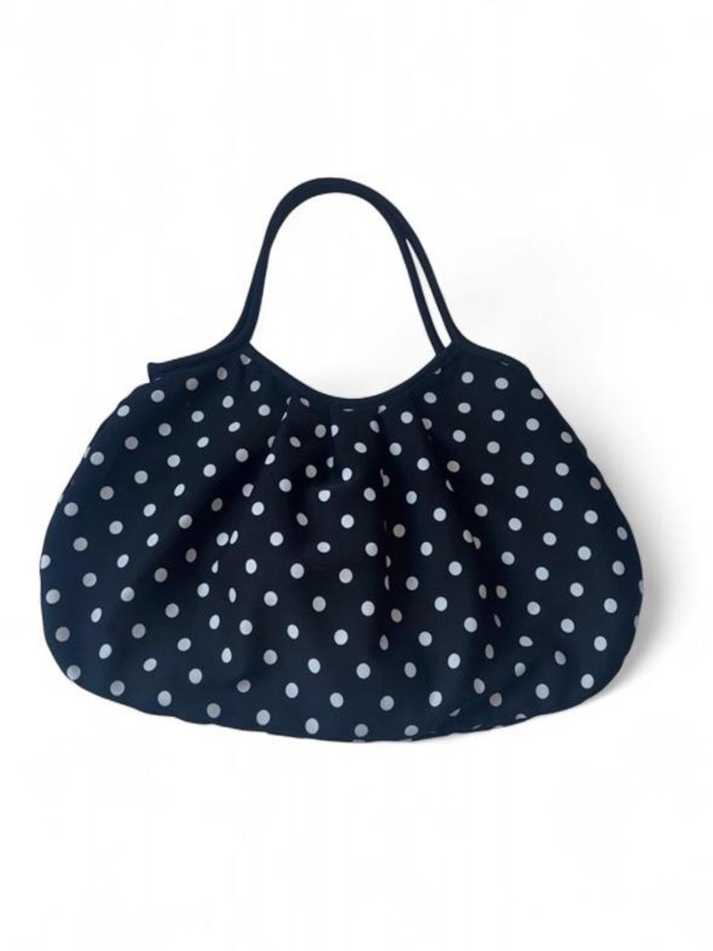 Hobo style polka dot bag